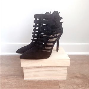 Black GUESS Booties. Size 9.5